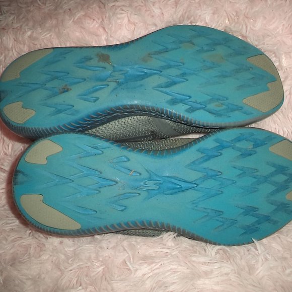 SKECHERS GO RUN 600 SNEAKERS CHARCOAL/BLUE SPECTRA RUNNING SHOES~MENS SIZE 11 - Picture 6 of 7